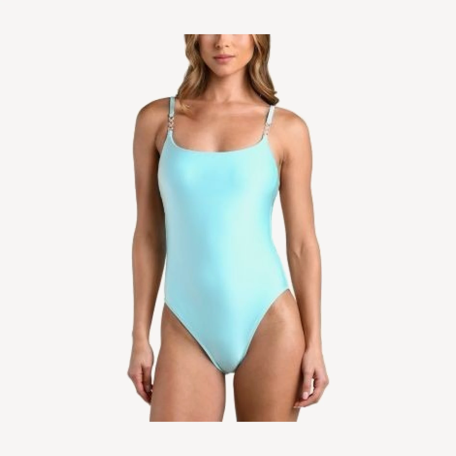 L'Agence Remi Ring Solids One Piece Swimsuit
