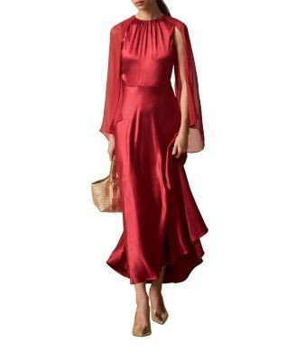 Mint Velvet Women's Cape Detail Maxi Dress