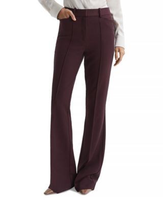 Reiss Gabi Flare Leg Trousers