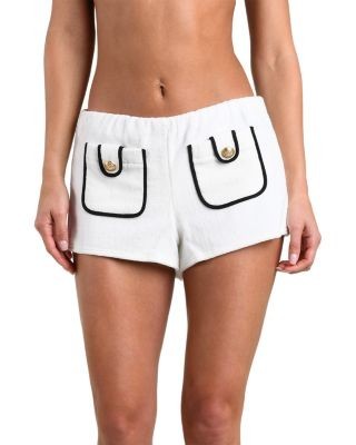 L'Agence Amiya Fine Line Cover Up Shorts