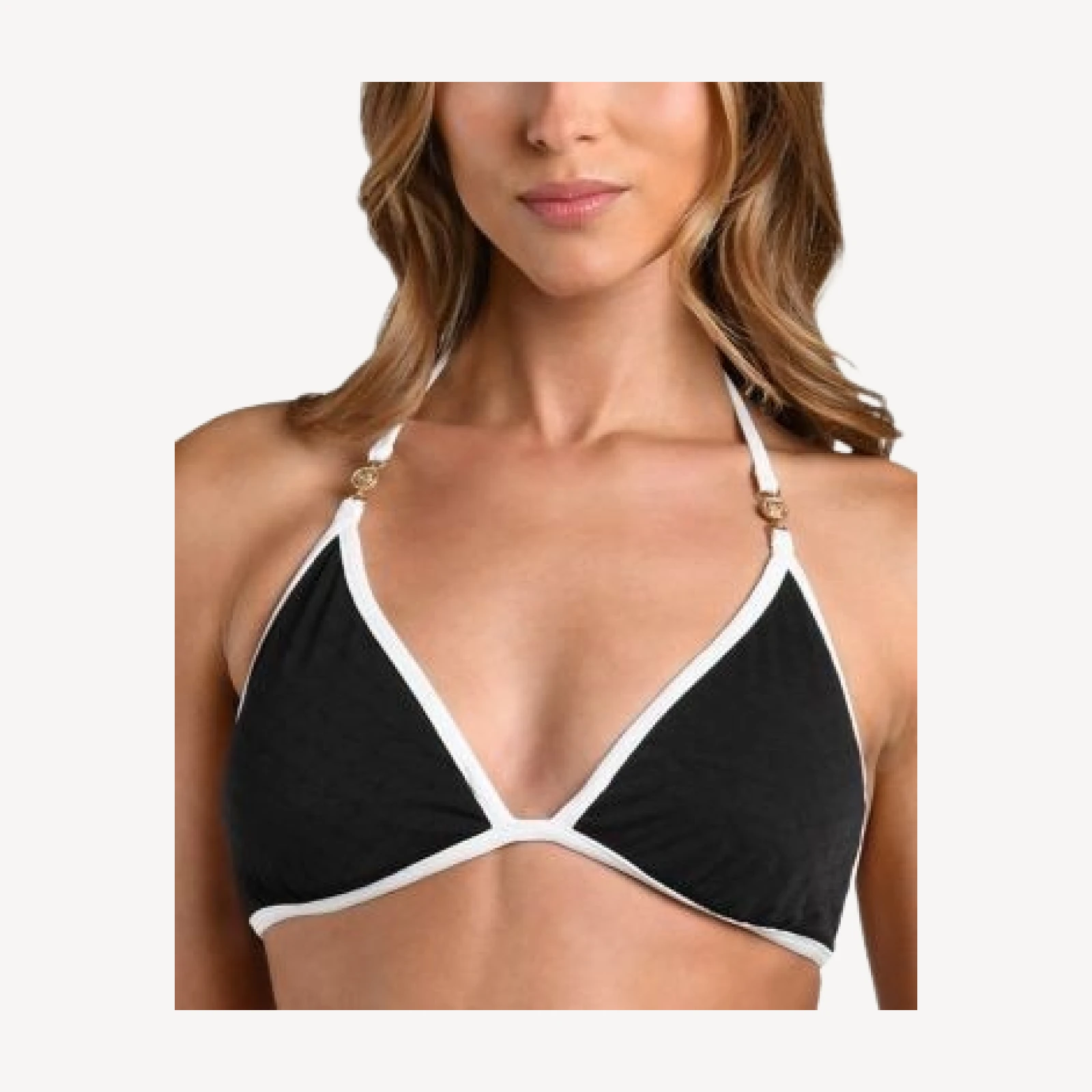 L'Agence Annabelle Fine Line Triangle Bikini Top