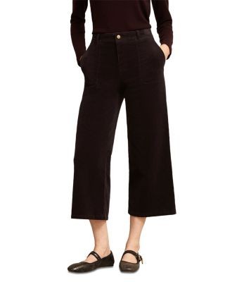 Hobbs London Kendall Cropped Corduroy Trousers