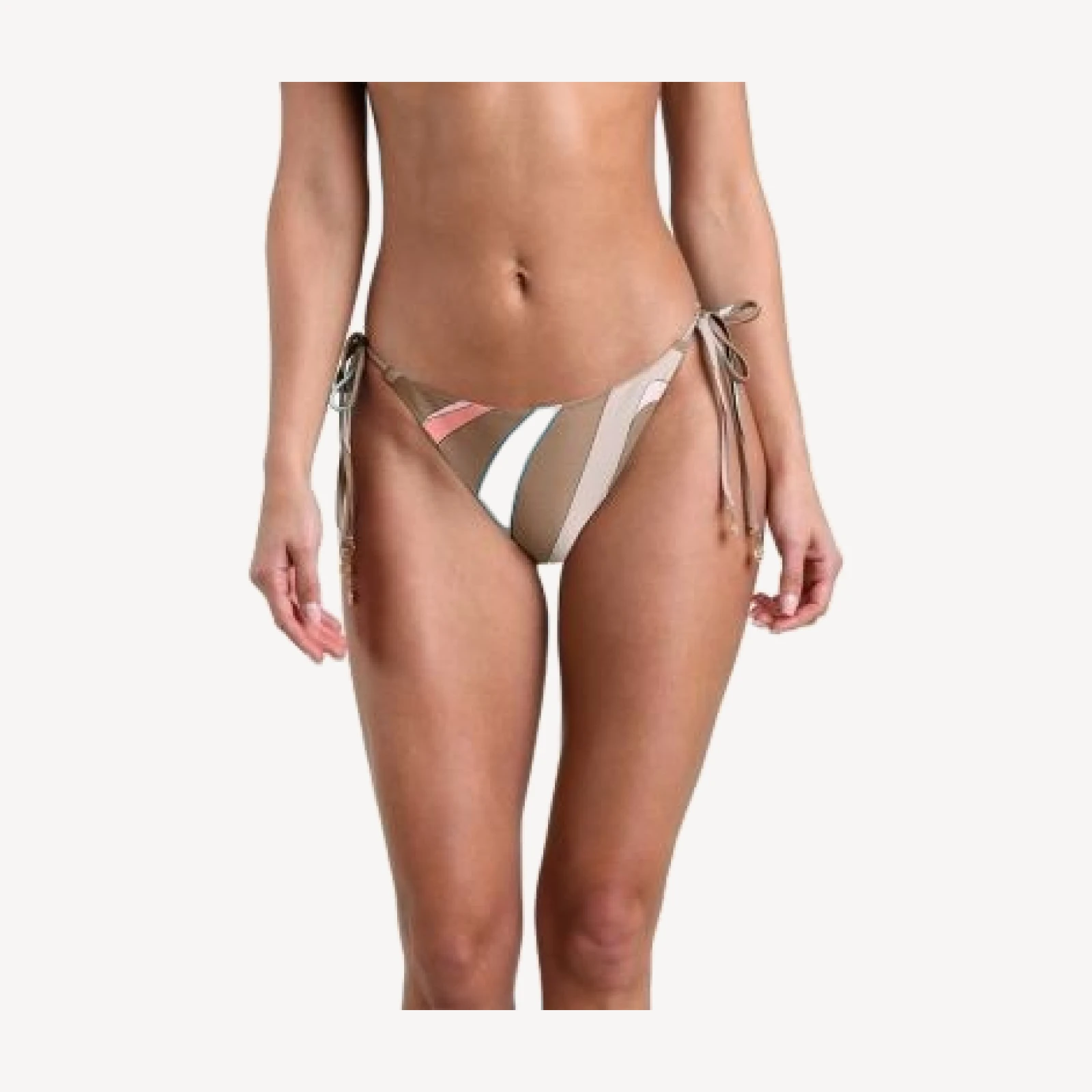 L'Agence Abstract Swirl Britt Bikini Bottom