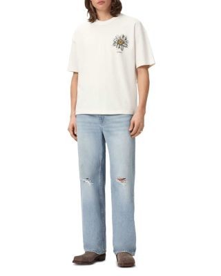 Allsaints Petals Graphic Crewneck T-Shirt