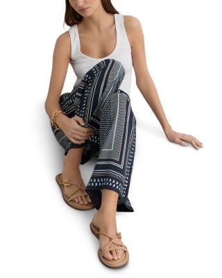 Reiss Women's Raina Flat Leather Sandals