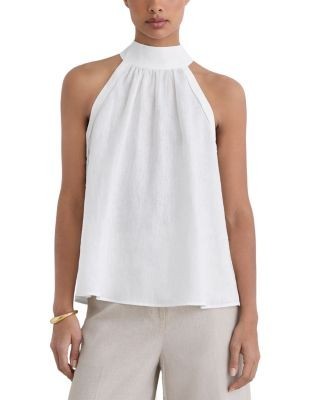 Reiss Andi Linen Top