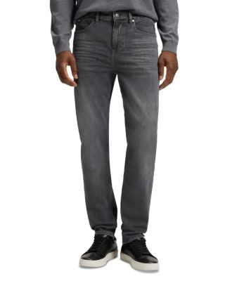 Boss H-Re. Maine Straight Fit 29 Jeans in Medium Grey
