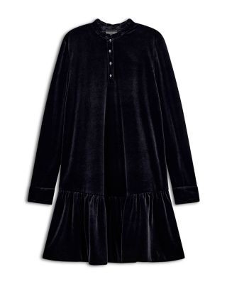 Emporio Armani Stretch Chenille Mini Dress