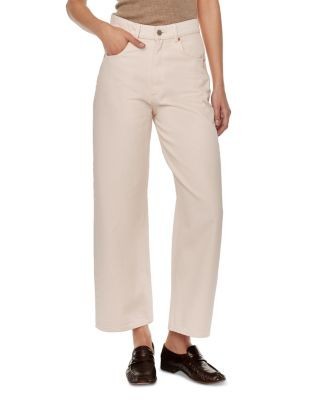 DL1961 Taylor Ultra High Rise Barrel Leg Jeans in Flax