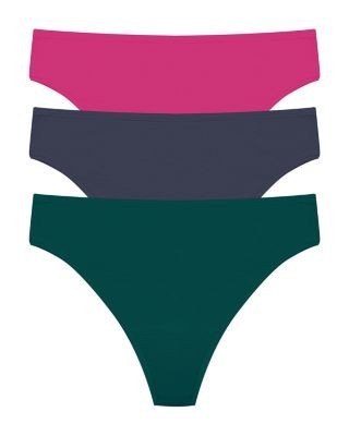 Natori Bliss Bare Thongs, Pack Of 3