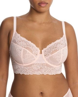 Natori Heavenly Full Coverage Longline Lace Underwire Bra