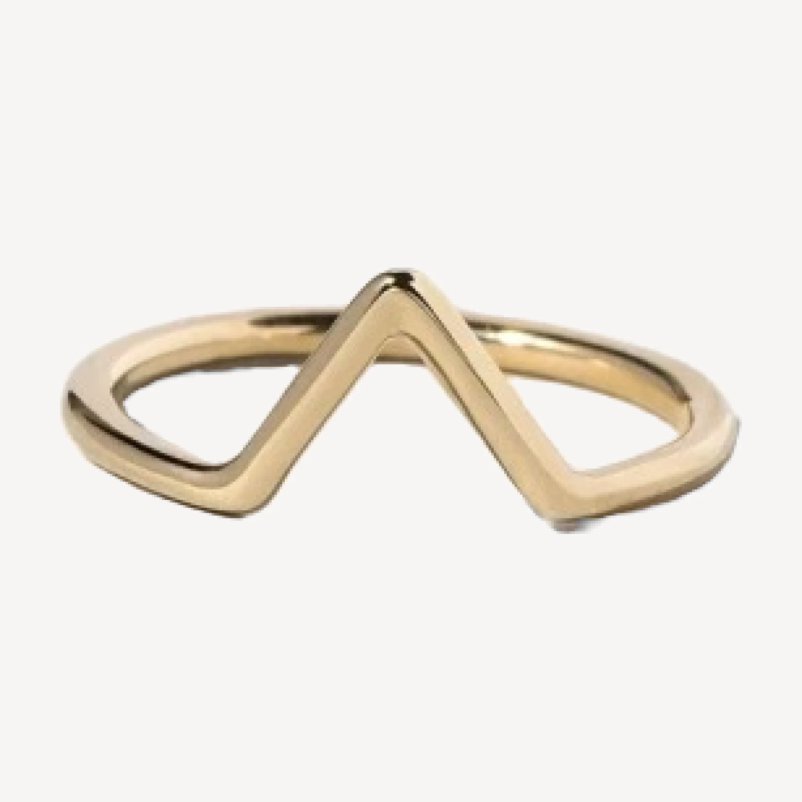 Triangle Band in Solid Round Wire - sz7 x Vault