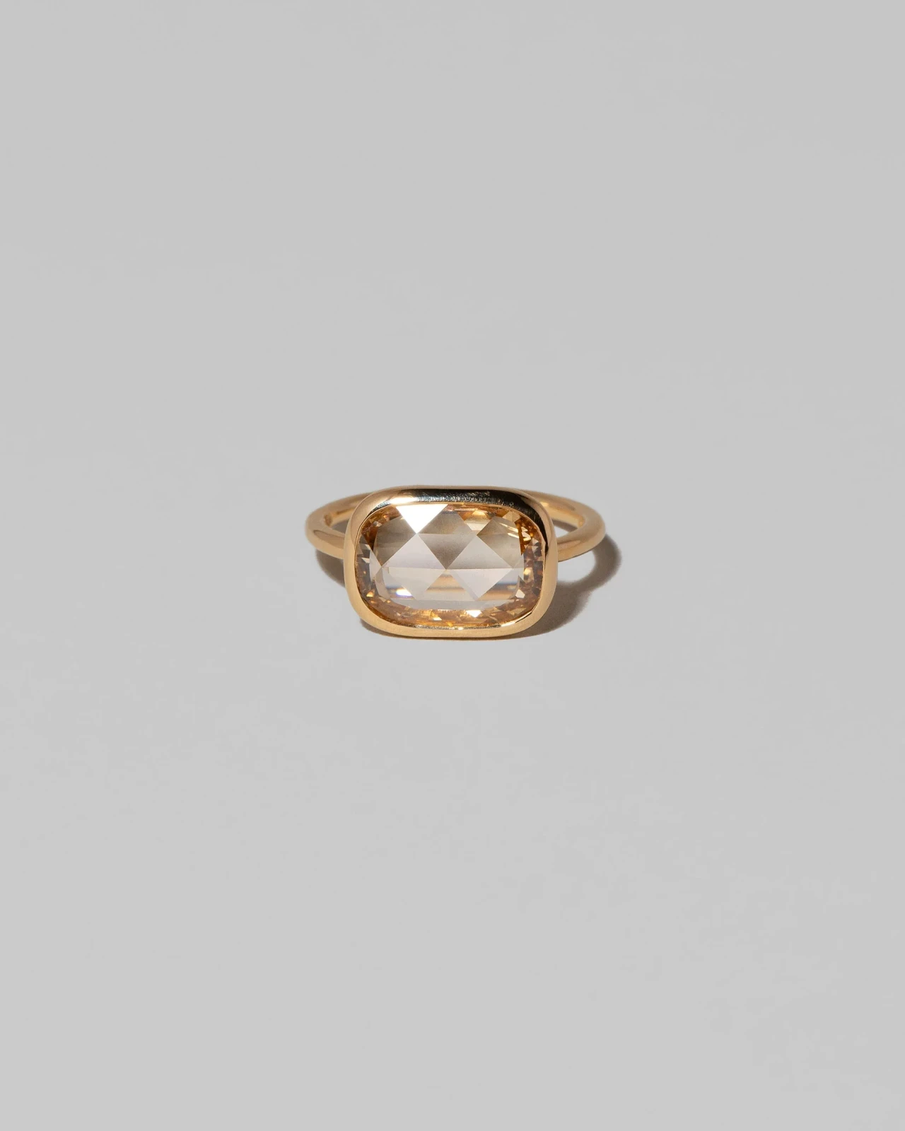 Gusher Ring - Super Cushion Diamond
