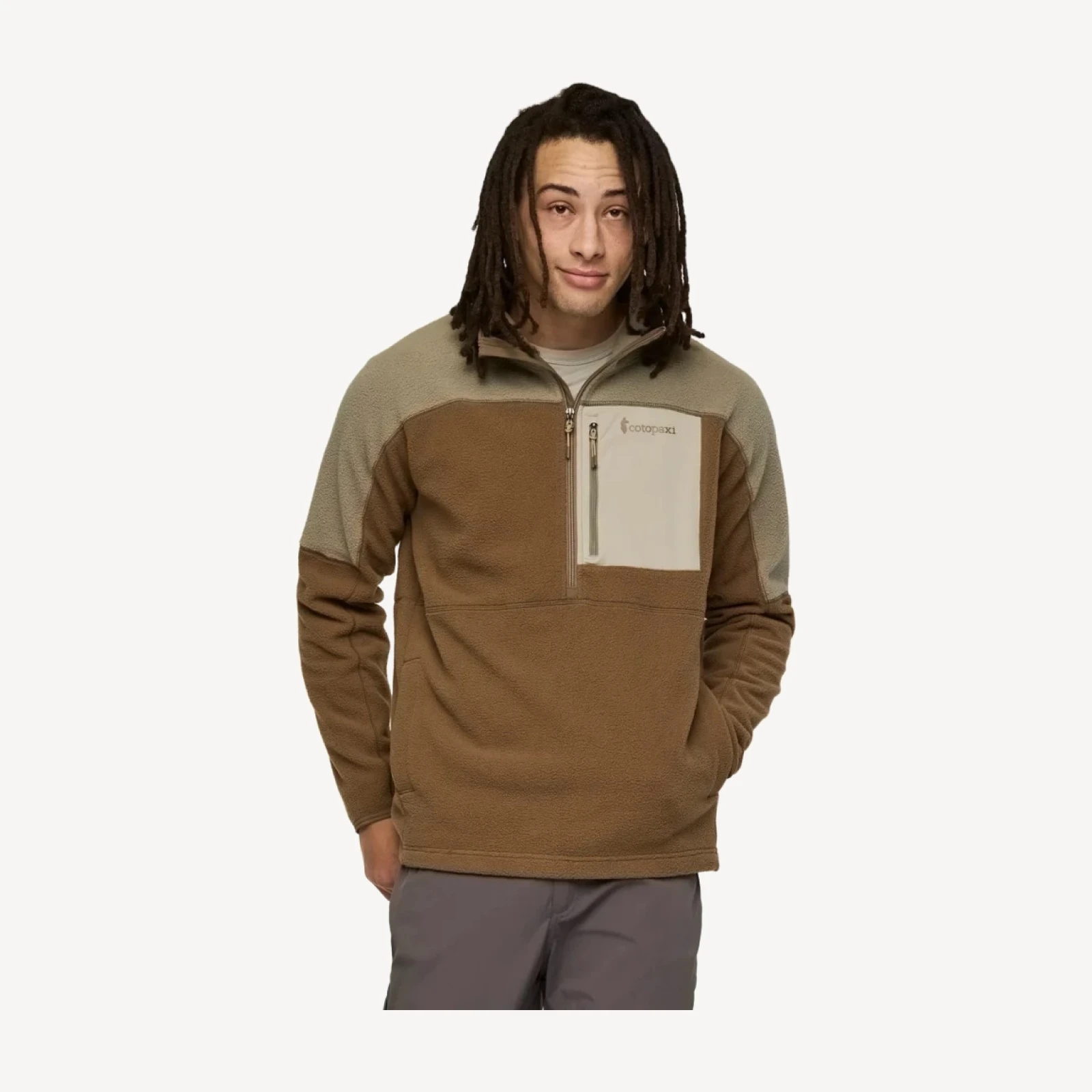 Abrazo Fleece Half-Zip Jacket - Men's