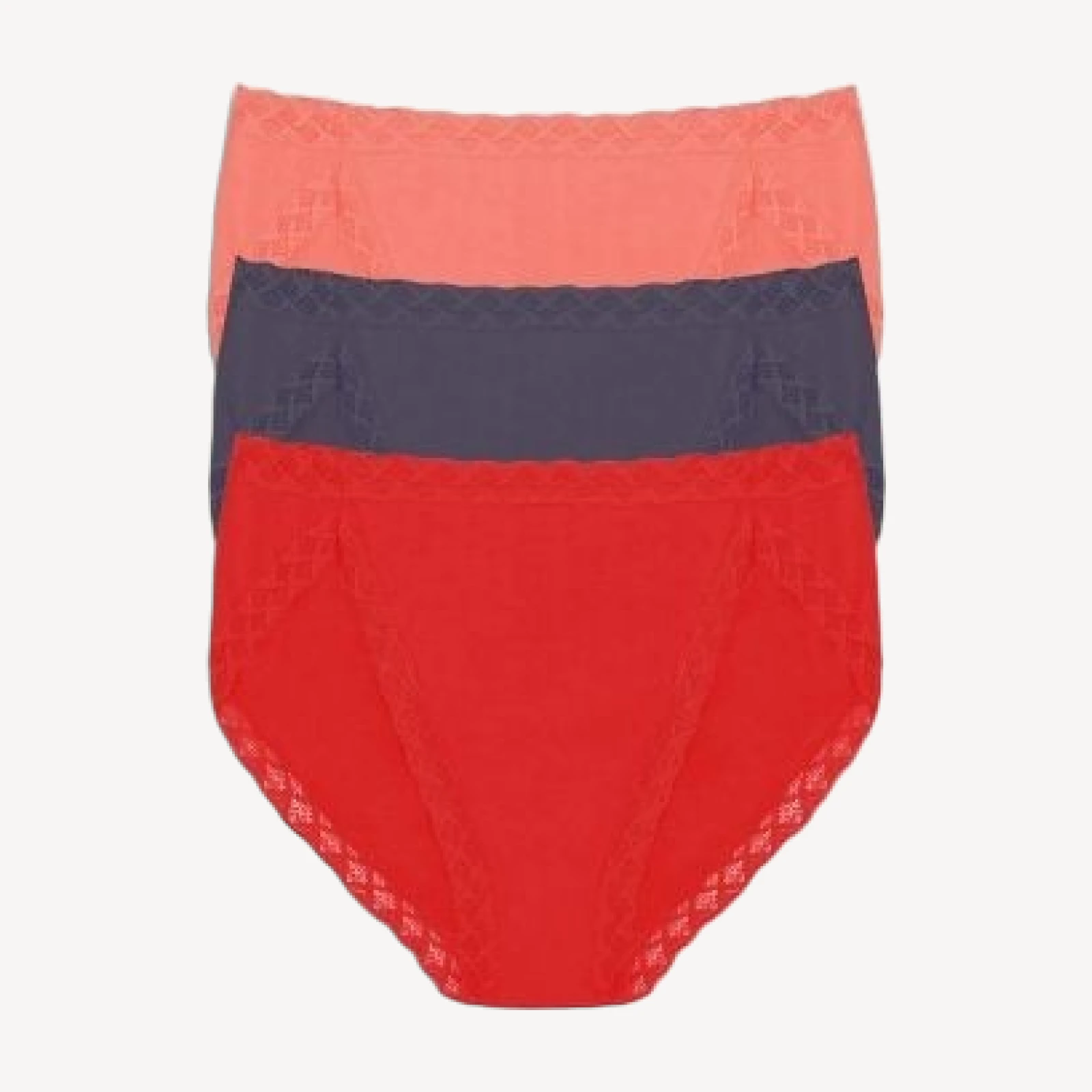 Natori Bliss French Cut Bikinis, Set of 3