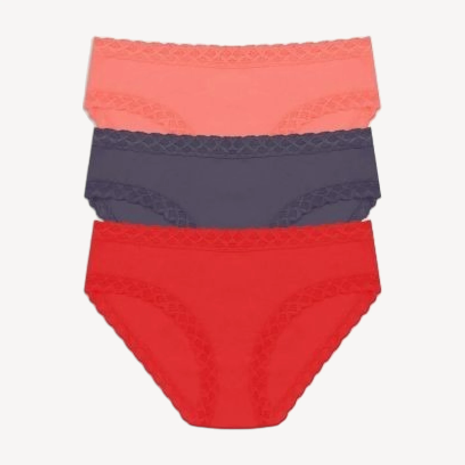 Natori Bliss Girl Briefs, Set of 3
