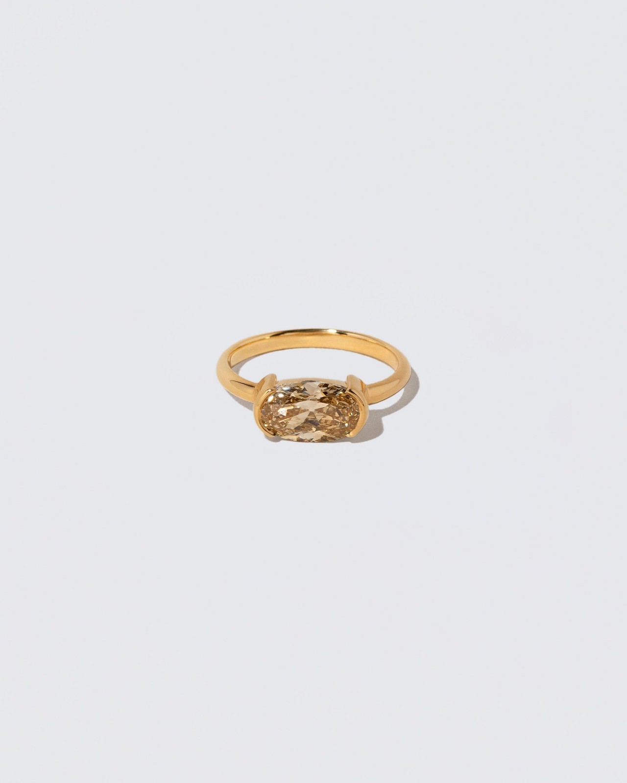 Transformation Ring - Oval Brown Diamond