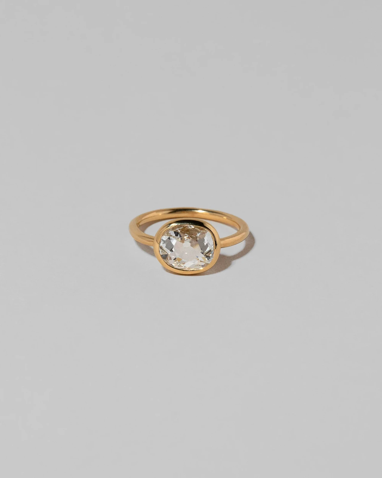 Gusher Ring - Cushion Diamond