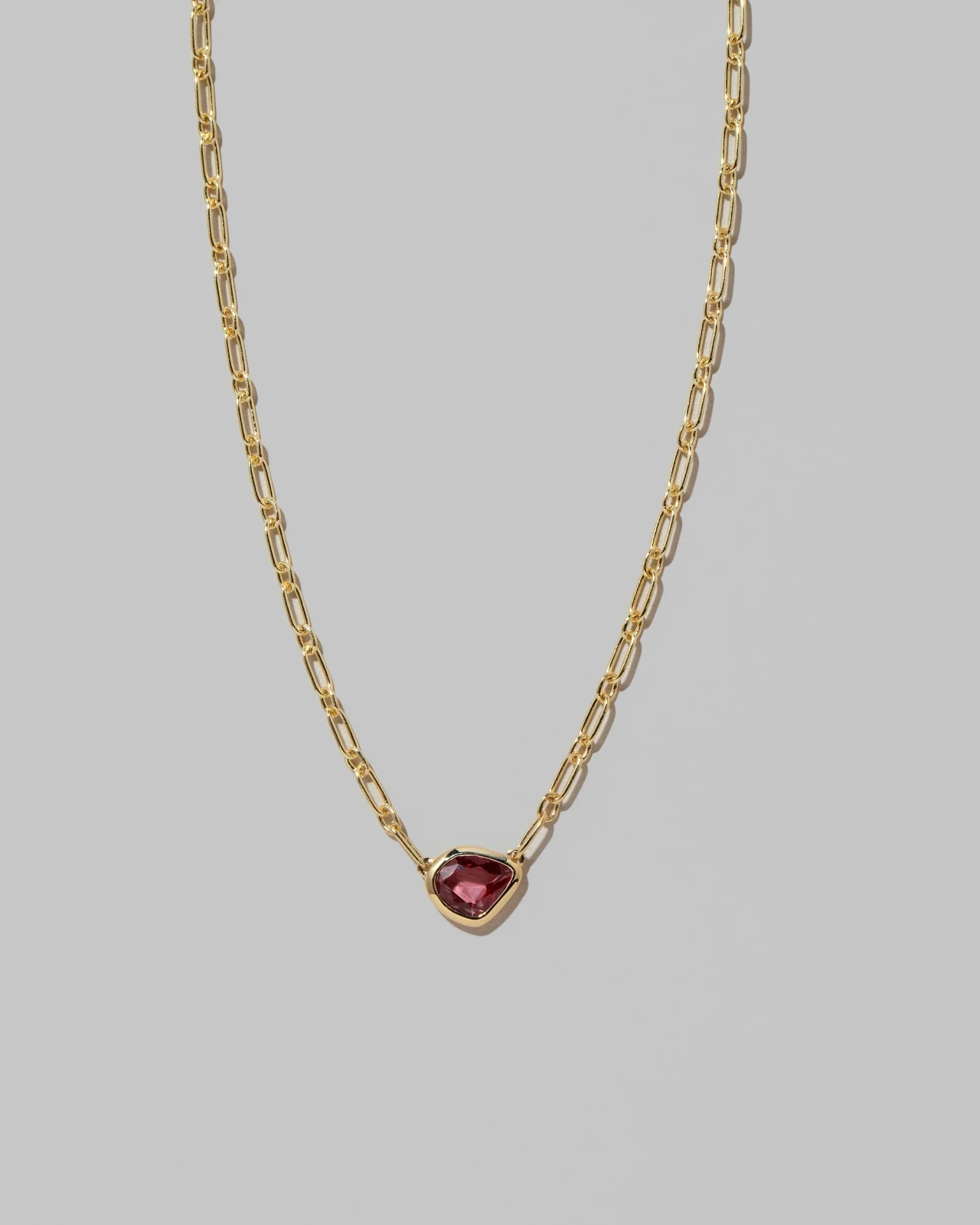 Gusher Necklace - Pink Sapphire