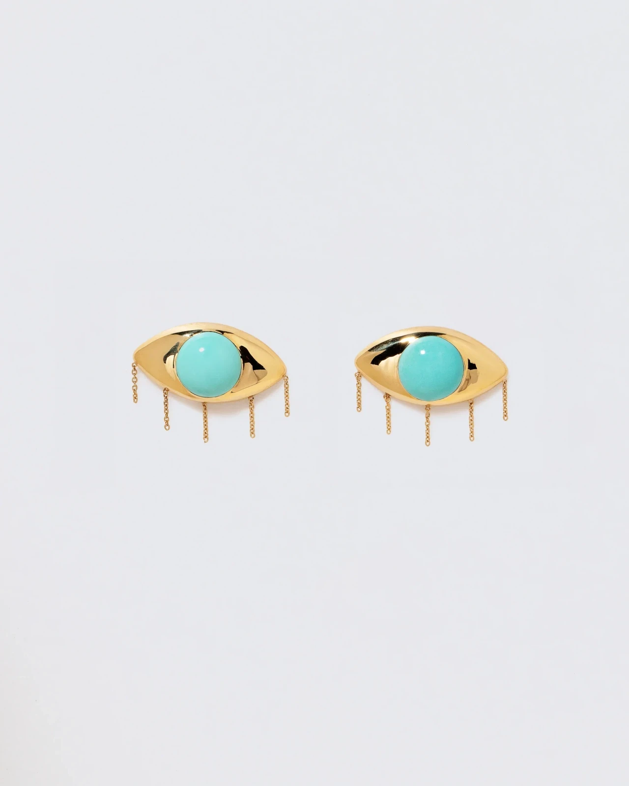 Turquoise Eye Earrings