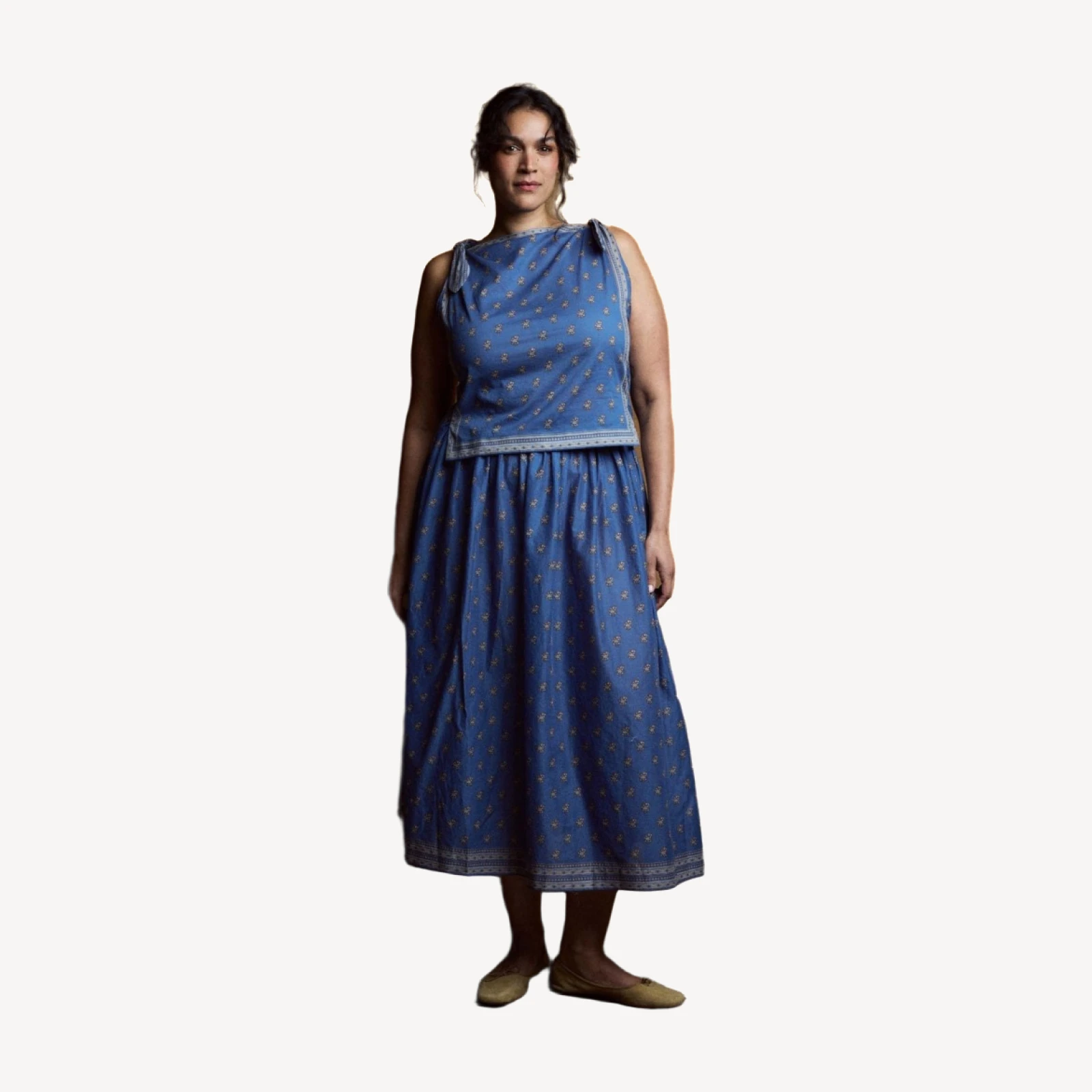 MARCIETTE SKIRT -- EARTHA PAISLEY