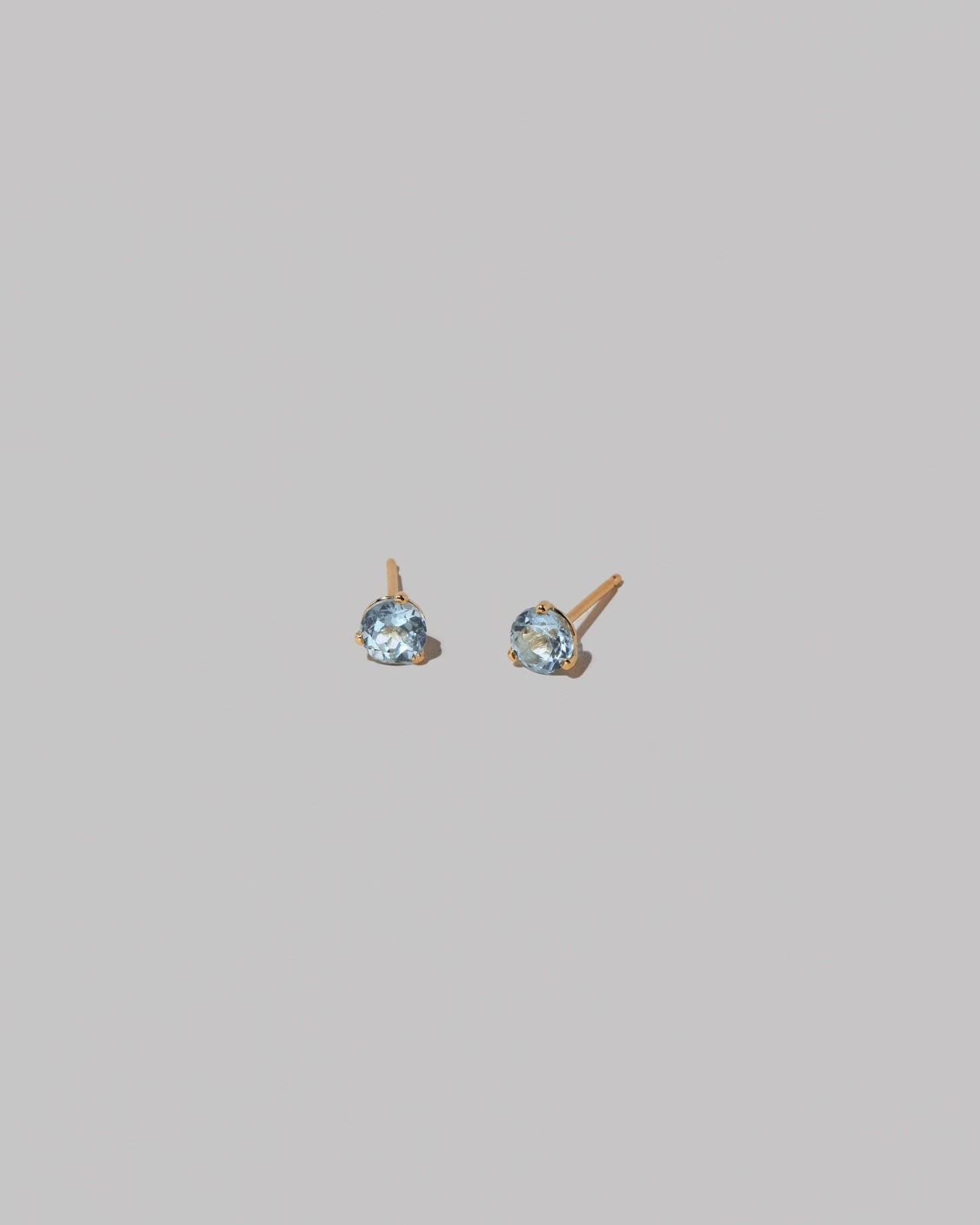 Martini Stud Earrings - Grand Aquamarine