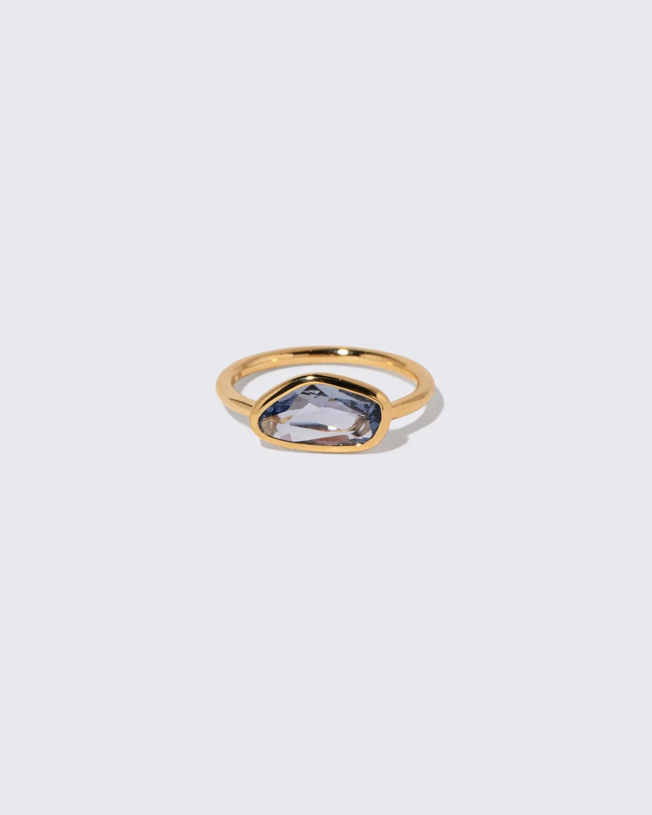 Gusher Ring - Blue Sapphire