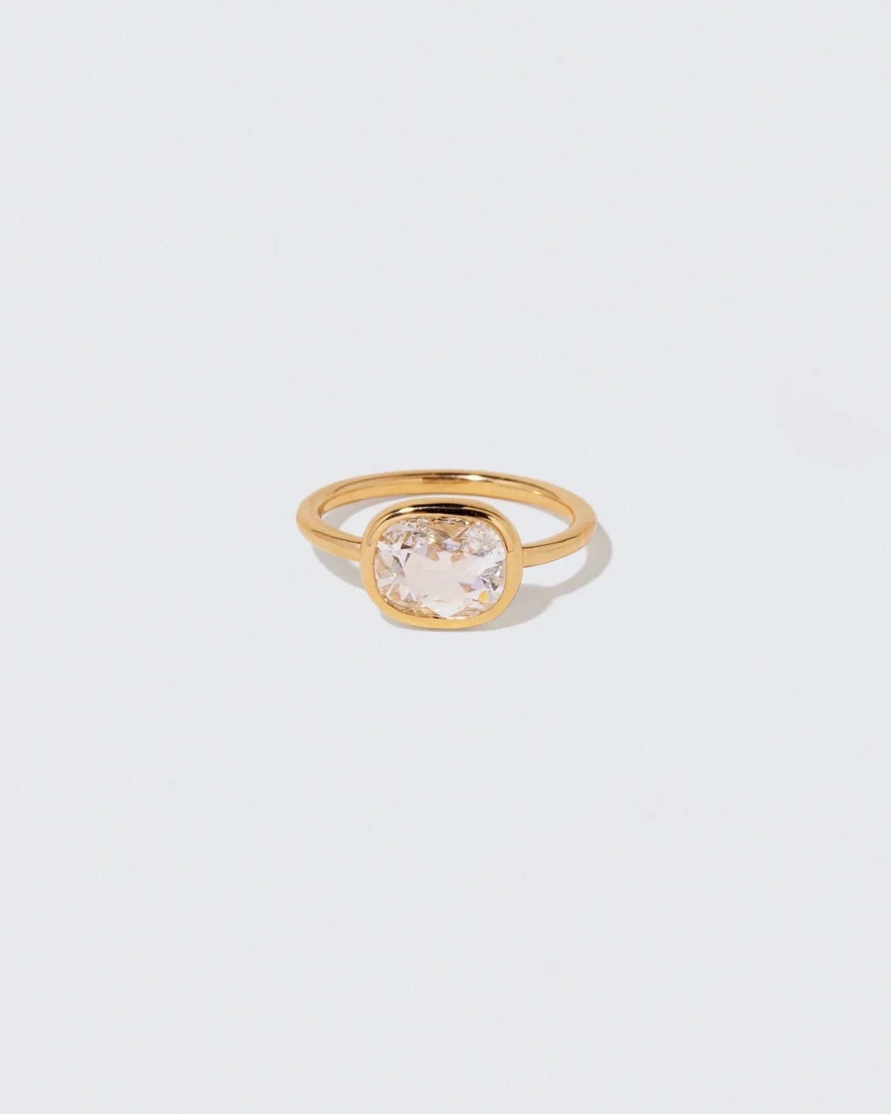 Gusher Ring - Cushion Diamond