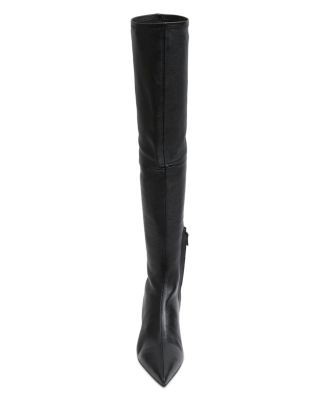 Simkhai Women's Joni Stretch Leather Over-the-Knee Boots