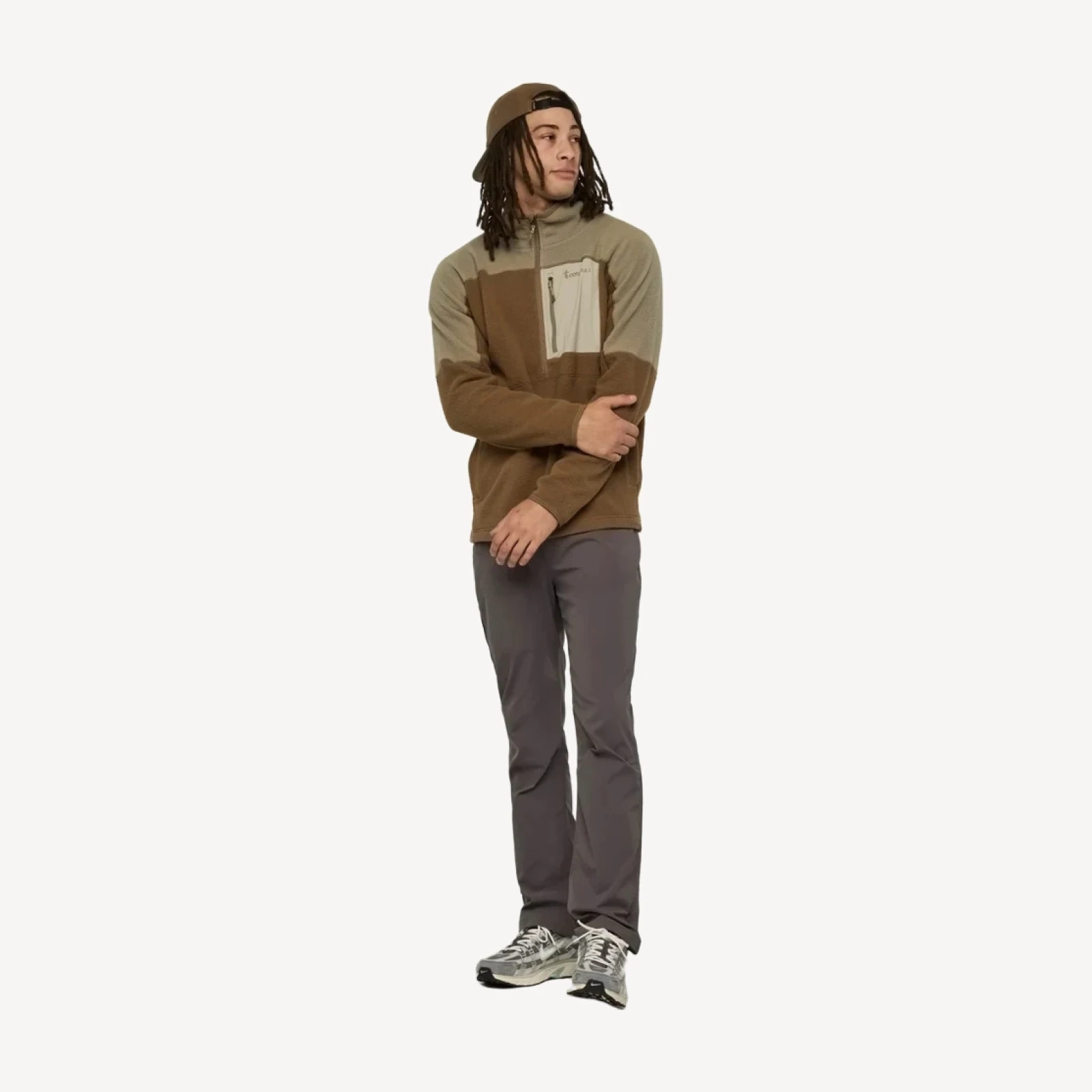 Abrazo Fleece Half-Zip Jacket - Men's
