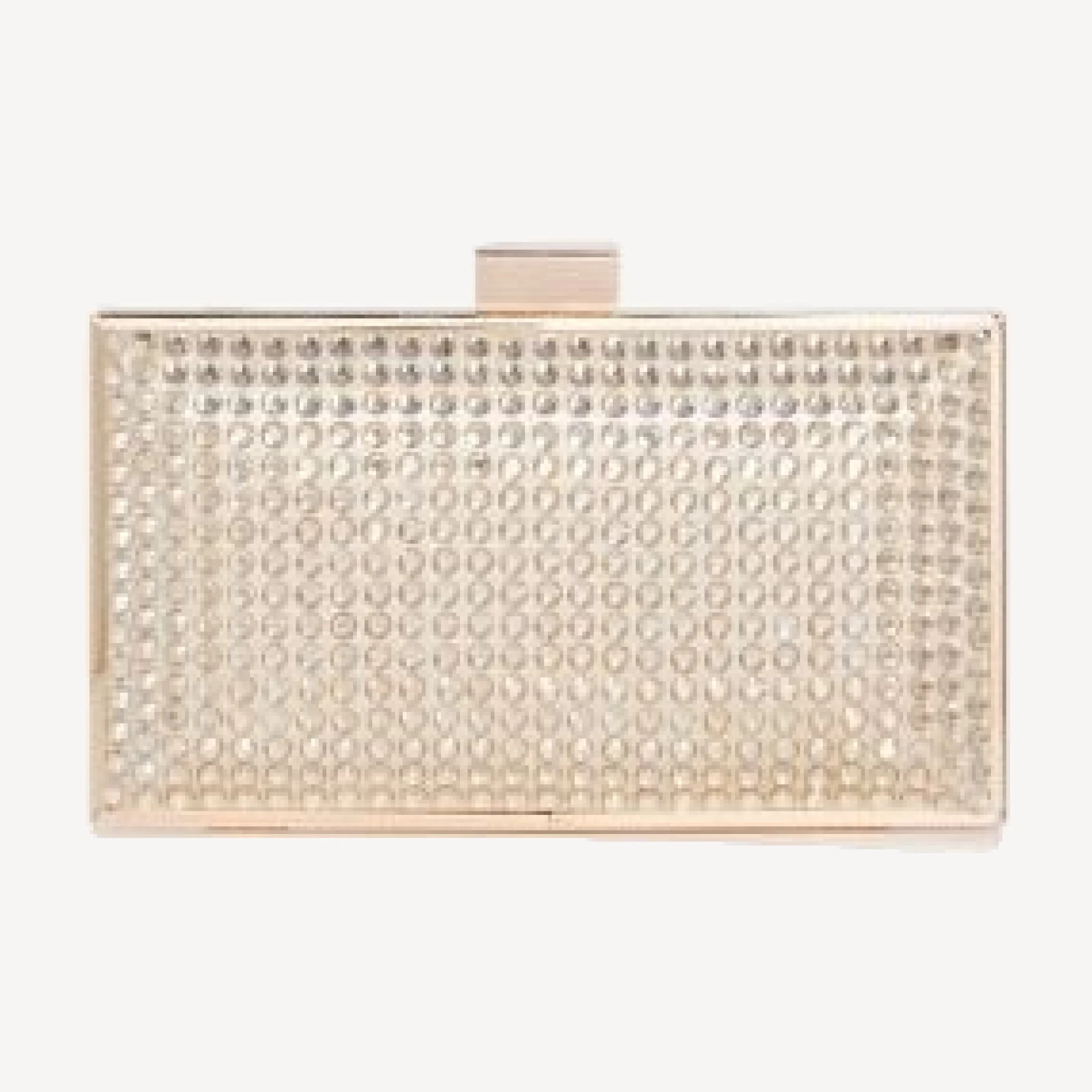 Aqua Crystal Minaudiere - Exclusive