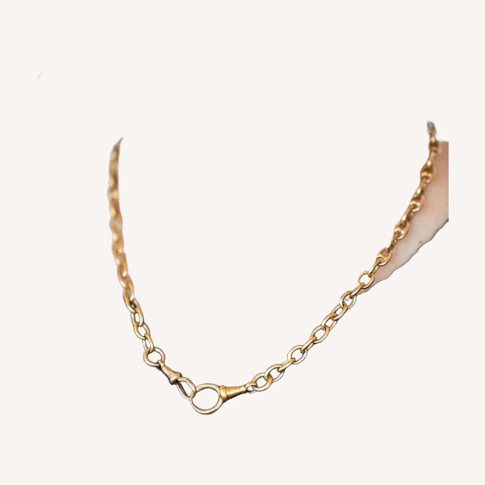 Vintage Mixed Link Chain Necklace