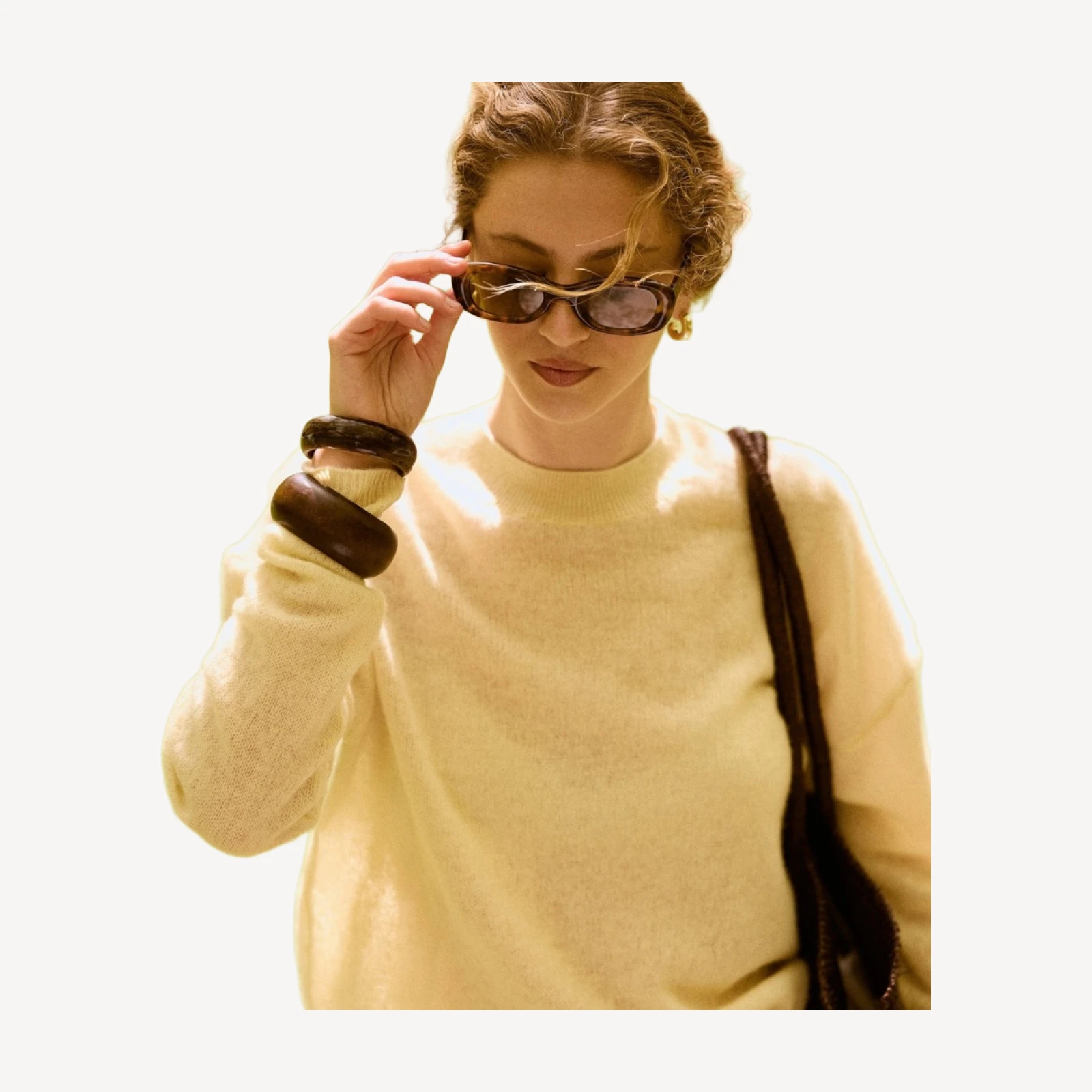 Featherweight Cashmere Crewneck Sweater
