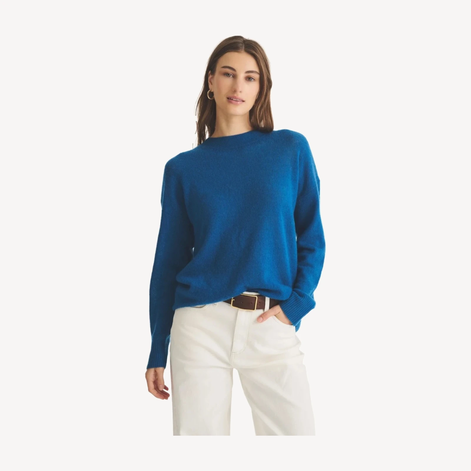 Featherweight Cashmere Crewneck Sweater
