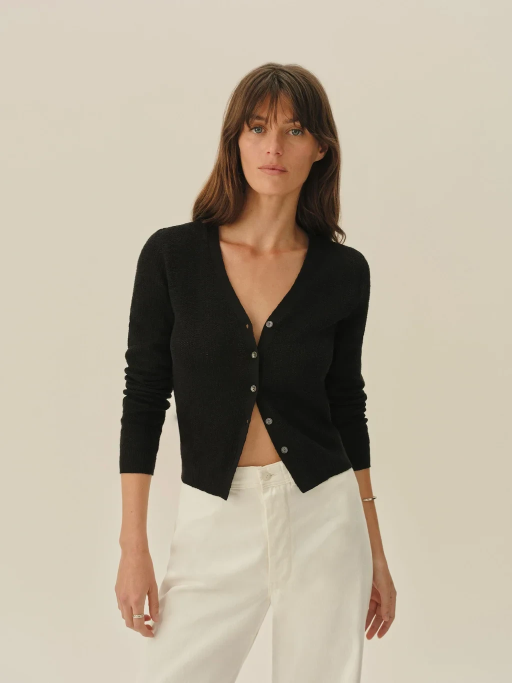 Seacoast Linen Jacquard Cardigan