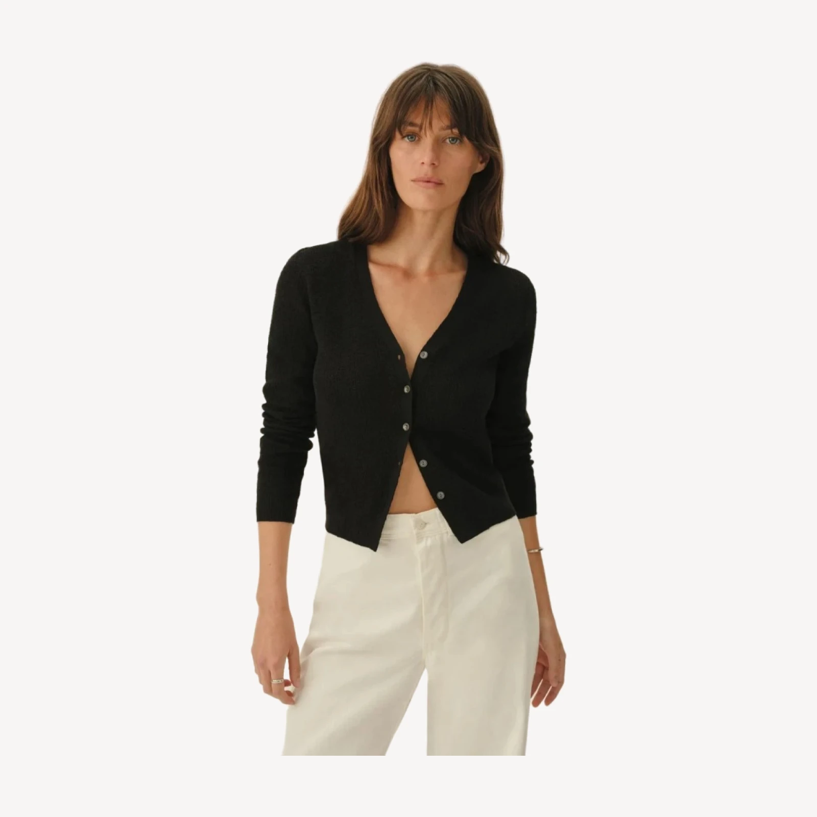 Seacoast Linen Jacquard Cardigan