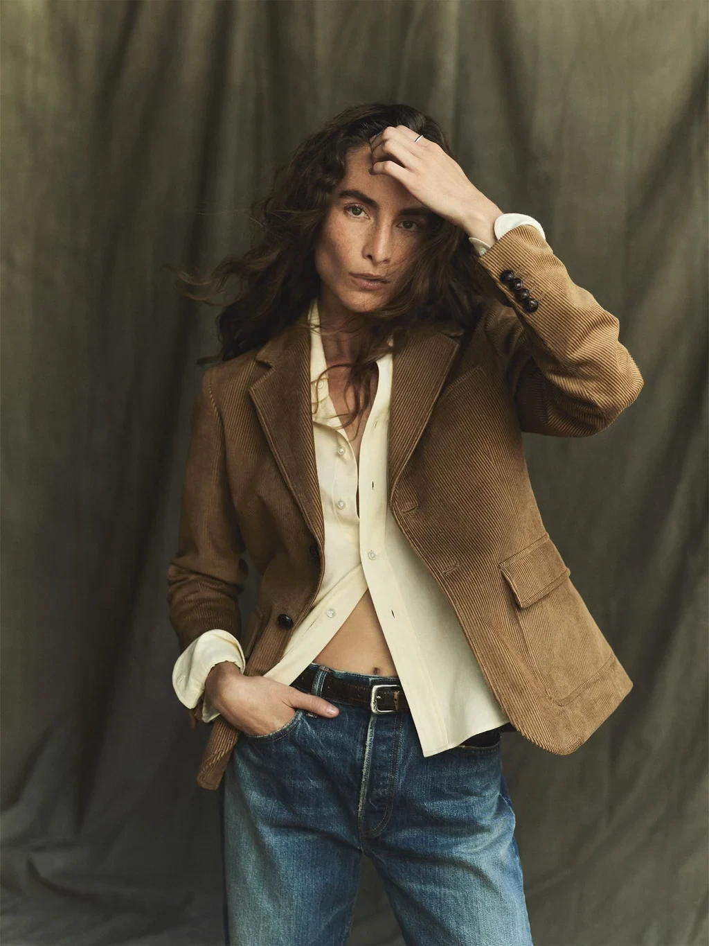 Bookbinder Corduroy Shrunken Graduate Blazer