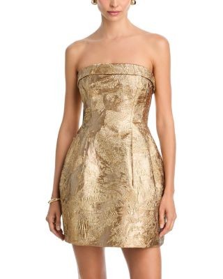 Simkhai Ariani Strapless Mini Dress