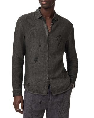 John Varvatos Luca Linen Shirt