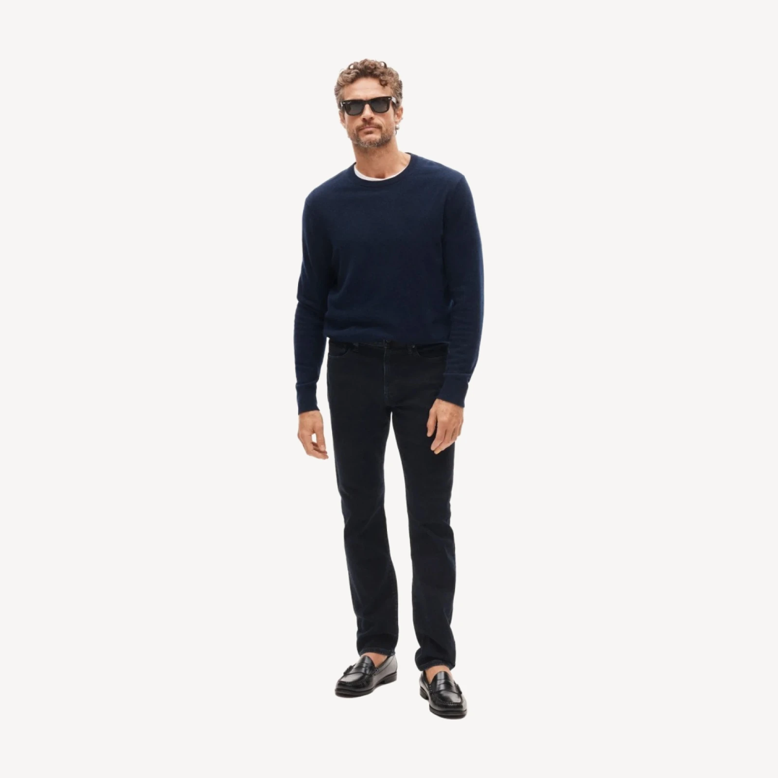 770™ Straight-fit stretch jean in nightfall indigo