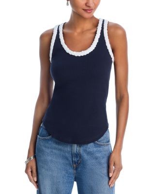 Cinq a Sept Braided Tank Top