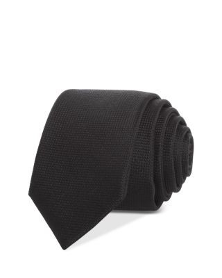 The Men's Store at Bloomingdale's Silk Skinny Textured Tie - Exclusive