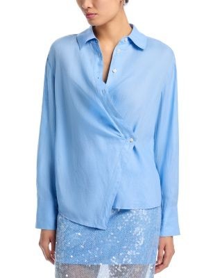 Veronica Beard Perezzi Linen Shirt