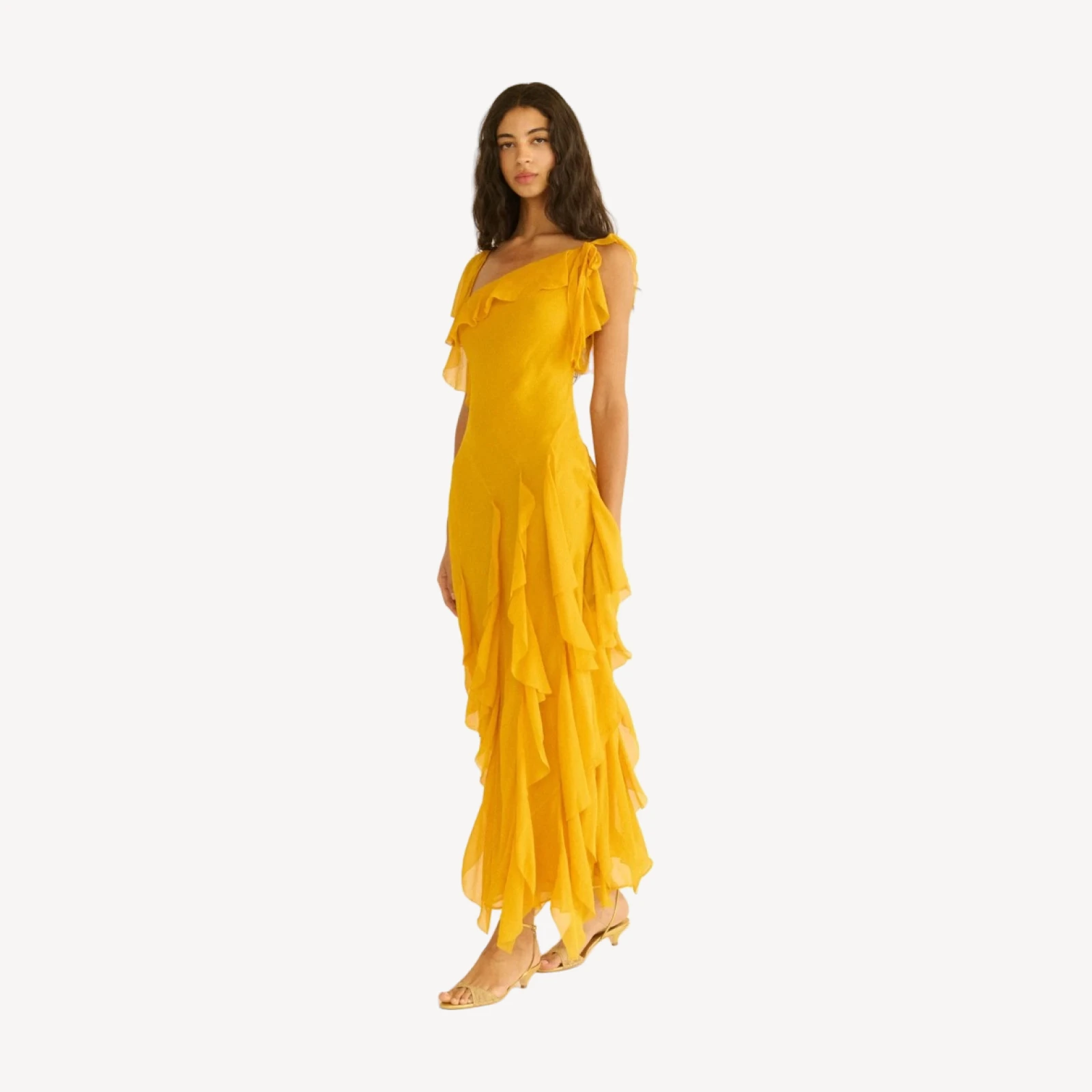 ZELIA DRESS -- SUNFLOWER