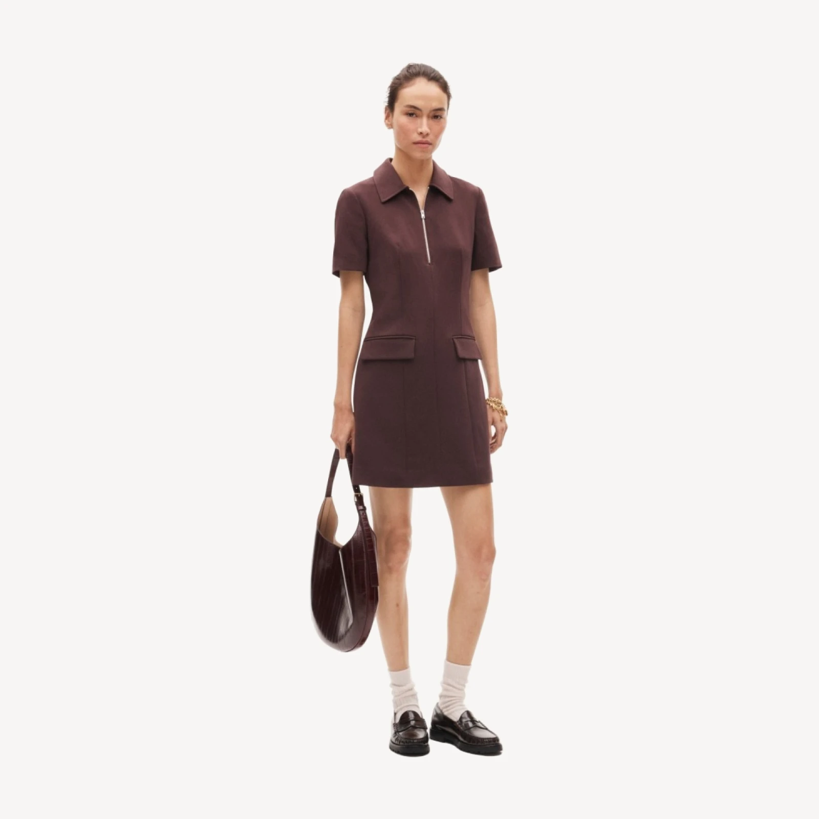Parc dress in four-season stretch