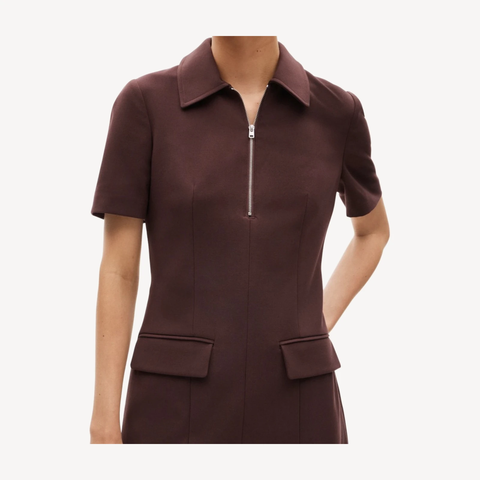 Parc dress in four-season stretch