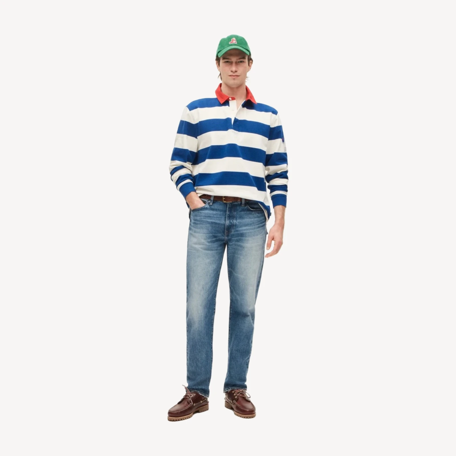 U.S. Ski & Snowboard by J.Crew rugby shirt in stripe