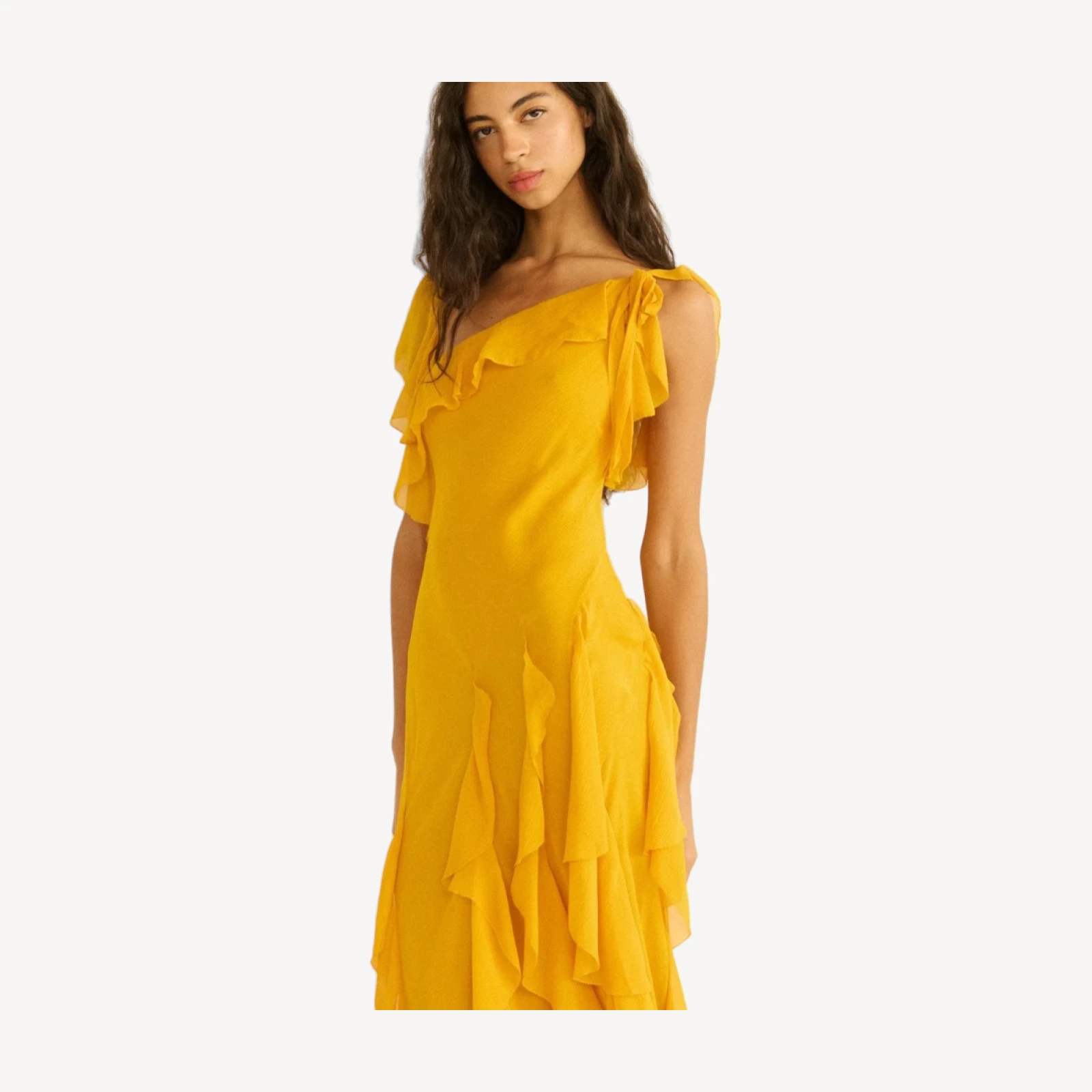 ZELIA DRESS -- SUNFLOWER
