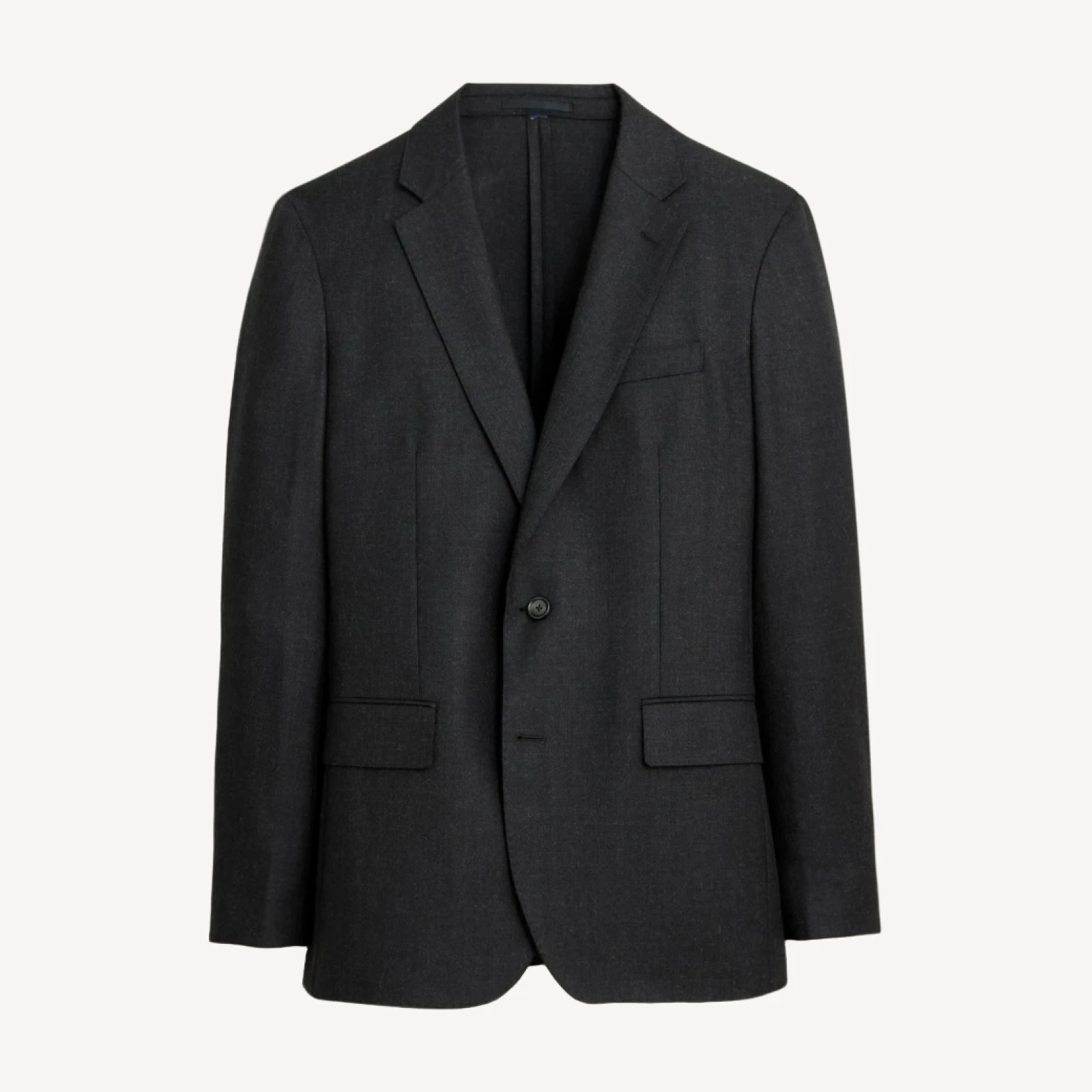 Ludlow Slim-fit suit jacket in English cotton-wool blend