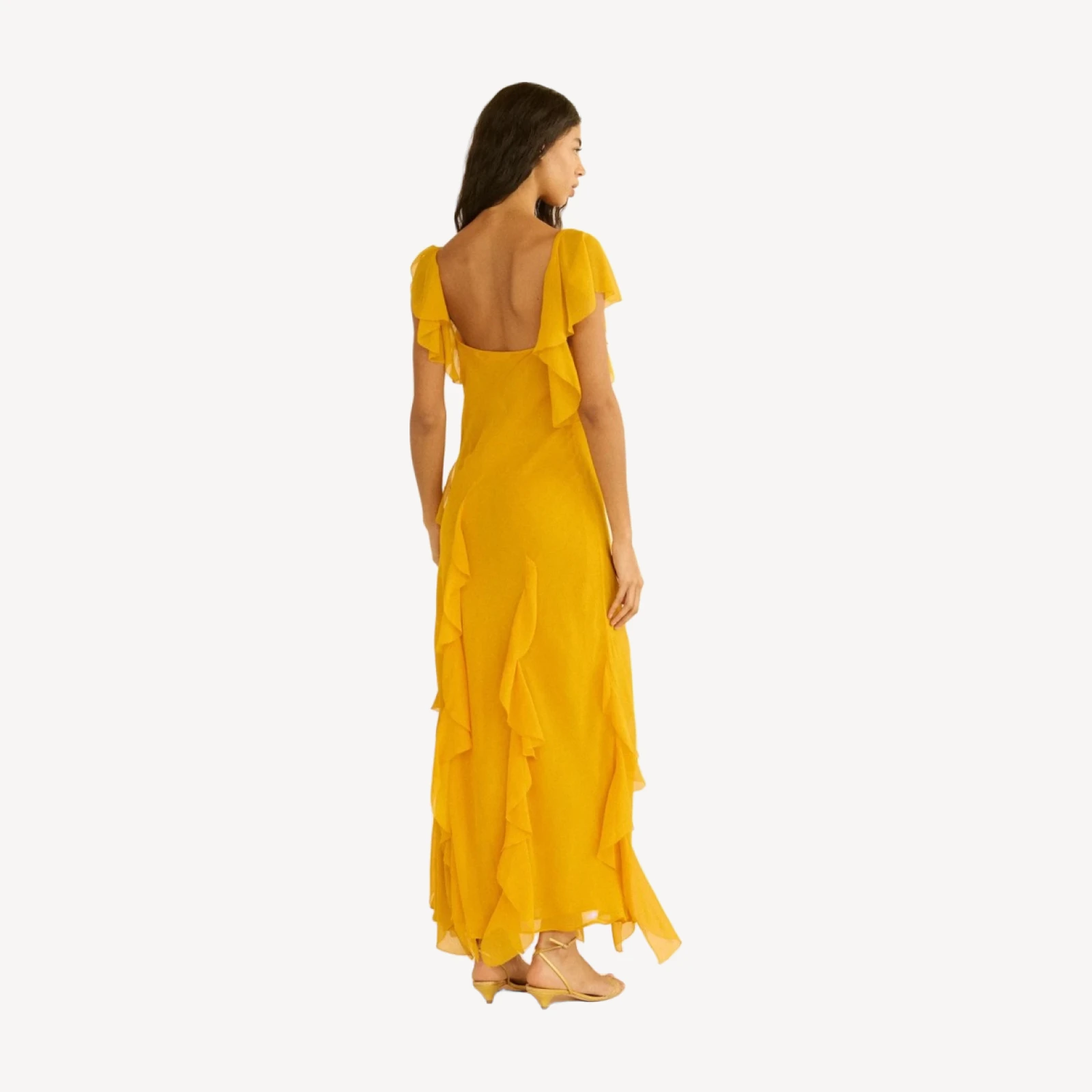 ZELIA DRESS -- SUNFLOWER
